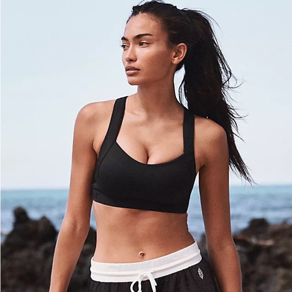 Free People Make a Move Bra in Black